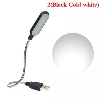Мини-гибкие ноутбуки Usb привели настольную лампу для чтения настольную лампу для ПК с блоком питания