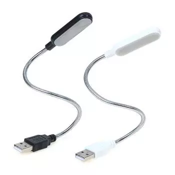 Мини-гибкие ноутбуки Usb привели настольную лампу для чтения настольную лампу для ПК с блоком питания