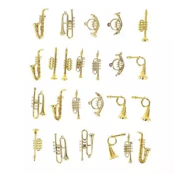 Мини-гитара, скрипка, труба, кукла, музыкальный инструмент, музыкальные куклы, домик, бар, кукла