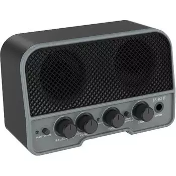 Мини-гитарный усилитель, перезаряжаемый электрогитарный усилитель 5 Вт, чистый/овердрайв, Bluetooth-гитарный усилитель, портативный гитарный усилитель для ежедневных занятий