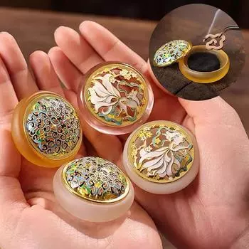 Мини-глазурь для благовоний из нефрита, агаровое дерево, сандаловое дерево, ароматерапевтическая печь, украшение для дома и офиса, принадлежности для ароматерапии