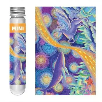 Мини-головоломка Dreamy Sky 150 для пробирок, дорожная головоломка для детей, головоломка для взрослых YC-M белый