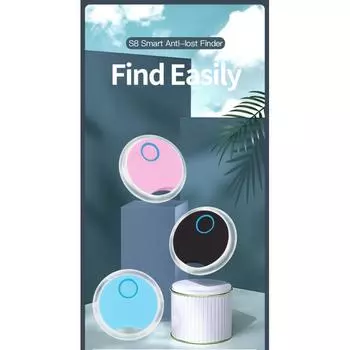 Мини-Gps-локатор для домашних животных, анти-потерянный локатор для домашних животных, собак, кошек, детский автомобильный кошелек, ошейник S8-1 pcs чёрный