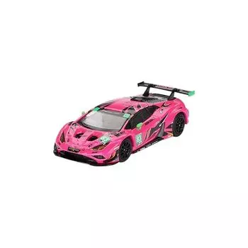 MINI GT 1/64 lamborghini Huracan GT3 EVO2 IMSA daytona 24 часа 2023#83 Iron Dames (Левый руль) Готовый продукт