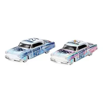 MINI GT 1/64 lincoln capri hot rod by Tim Sadchikov 2024 christmas edition (Left hand drive) Set of 2 Finished product MGT00888-L