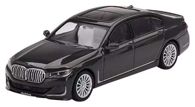 MINI GT BMW Alpina B7 xDrive Duravit серый металлик левая ручка готовый продукт 1/64