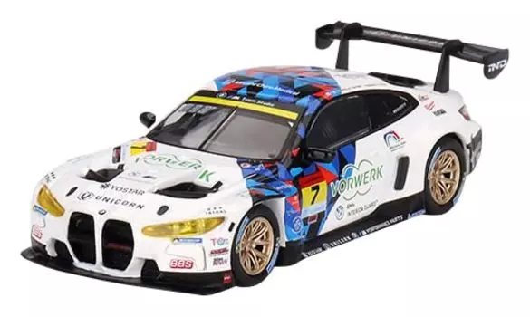 MINI GT BMW M4 GT3 SUPER GT Series Studie BMW M4 BMW Team Studie x CRS Left Handle Japan Limited Finished Product 1/64 2023#7