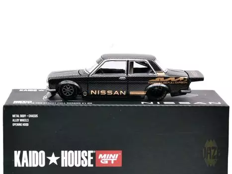 MINI GT Kaido House Datsun Pro Street Full Carbon V1 [item] розовый