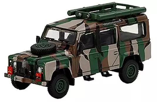 MINI GT Land Rover Defender 110 Малайзийская армия Harimau Belang Malaysia Limited Готовая продукция 1/64 (Правая ручка) MGT00321-Р