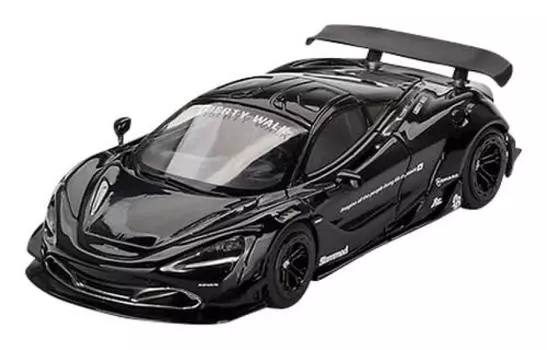 MINI GT Масштаб McLaren 720S Черный Готовое изделие 1/64 LBWorks (Левый руль)