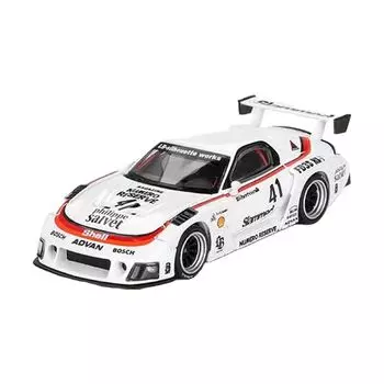 MINI GT Mazda Silhouette Numero Reserve Готовый продукт 1/64 RX-7 LB-Super #41 (Правый руль)