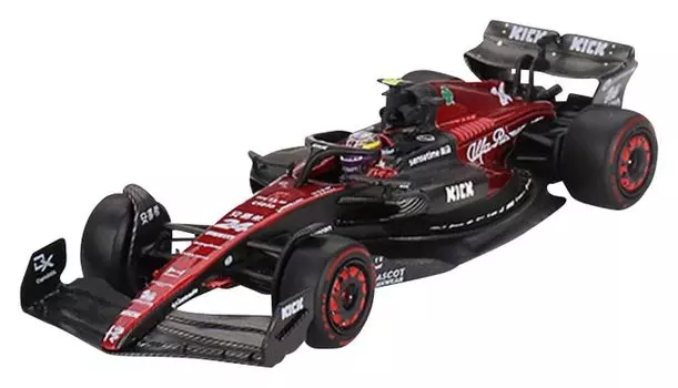 MINI GT MiJo Exclusives Alfa Romeo F1 C43 Гран-при Австралии Чжоу Гуаньюй Завершенный продукт 1/64 2023#24