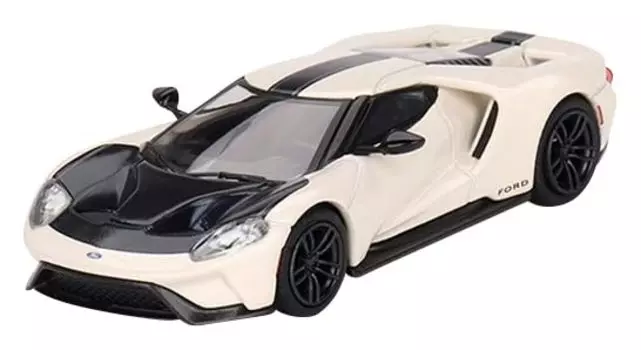 MINI GT MiJo Exclusives Ford GT Prototype Heritage Edition Left Handle Finished Product 1/64 64