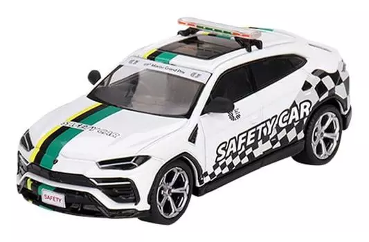 MINI GT MiJo Exclusives Lamborghini Urus 2022 Macau Grand Prix Official Safety Car Right Handle Finished Product 1/64
