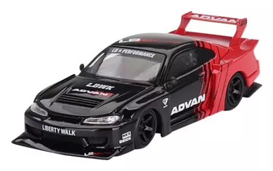 MINI GT Nissan Silvia Silhouette SILVIA ADVAN Готовый продукт 1/64 (С15) LB-Супер (Правая ручка)