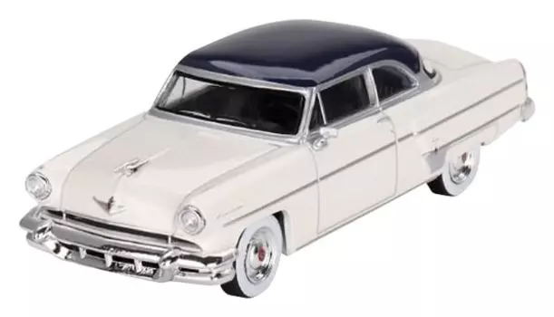 MINI GT x MiJo Exclusives Lincoln Capri 1954 Арктический синий Готовое изделие 1/64 Белый/Атлантический (Левый руль)