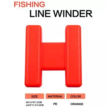 Mini H Block Marker Buoy Tackle Portable Winder for Carp Fishing Marking (S)