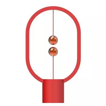 Мини HENG Balance с питанием от USB, светодиодная настольная лампа, эллипс, магнитный воздушный переключатель, сенсорный затемняющий ночник для ухода за глазами, подарочный декор