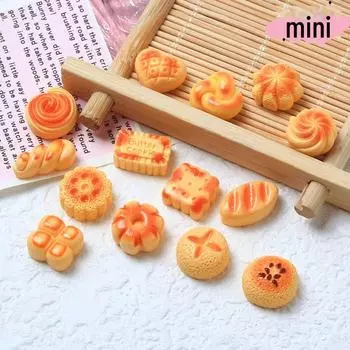 Мини-хлеб, еда, игрушки, сделай сам, крем, клей, смола, украшения, аксессуары