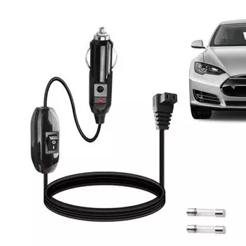 Мини-холодильник шнур питания постоянного тока для 12 В/24 В автомобильный холодильник охладитель портативный 2-контактный шнур питания свинцовый кабель вилка провод для мини-холодильника бесплатно