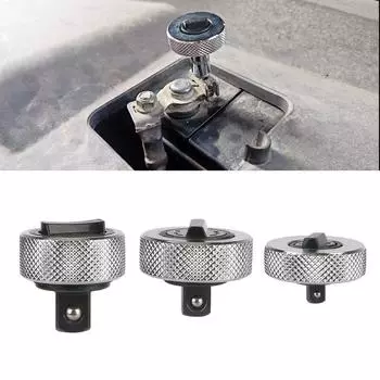 Мини-храповой ключ с головкой для пальцев, комбинированный гаечный ключ, многофункциональный автомобильный ключ для мотоцикла, запасные части, гаечный ключ с трещоткой для большого пальца 1 Set серебряный