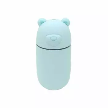 mini humidifier with USB port Blue Bear-shaped URUKUMASAN
