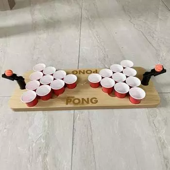 Мини-игра Beer Pong из полипропиленовых пластиковых игровых стаканчиков Классические повседневные игры для вечеринок