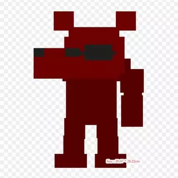 Мини-игра Fnaf 3 Freddy Five Nights At Freddy s 3 Five Nights At Fred, термонаклейки для одежды, футболка, сумка, теплопередающие наклейки, железные нашивки