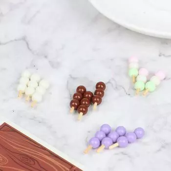 Мини-игровые аксессуары для кукольного домика, 3 шт. разноцветный