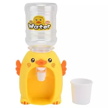 Мини-игрушка-диспенсер для питьевой воды, имитация диспенсера для воды, кухонная игрушка для детей, желтый