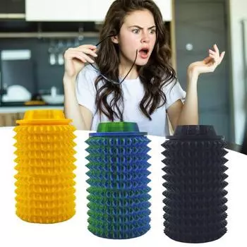 Мини-игрушка-фиджет, приятный для кожи дизайн, яркий цвет, компактный дизайн, портативный, снимает беспокойство, маленький синий/фиолетовый