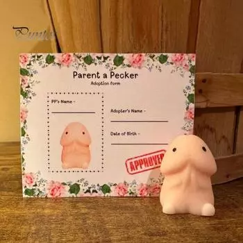 Мини-игрушка-сжиматель, новинка, сжимаемый мяч, игрушка для снятия стресса с картой, для взрослых, подарок, розыгрыш, игрушка для девичника, принадлежности бежевый