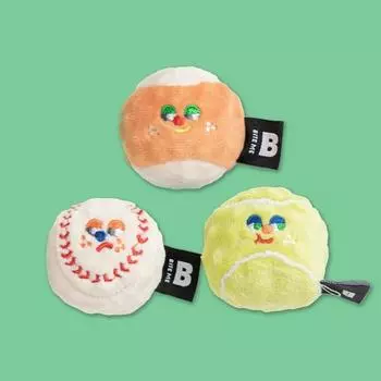 Мини-игрушки с спортивным мячом Buy Me Pet, набор из 3 шт., разные цвета, 1 комплект