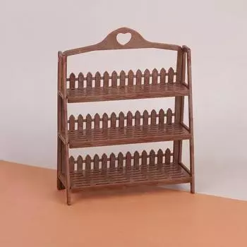 Мини Имитация Игровой Домик Хлебная Стойка Цветочная Стойка Модель Супермаркета Украшение Кукольного Домика Детские Игрушки для Игрового Домика