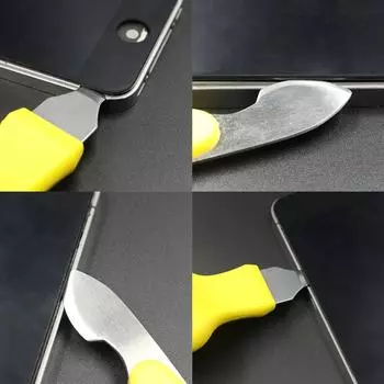 Мини-инструмент для открывания Spudger, набор из 3 предметов, открывалка из нержавеющей стали для снятия стекол с ЖК-дисплеев телефонов, ноутбуков, планшетов