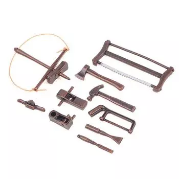 Мини-инструменты для ремонта, имитационная модель, игрушки для украшения, аксессуары для кукольного домика 1/12