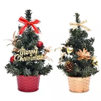 Мини-искусственный рождественский настольный елочный шар, звездный фестивальный орнамент, домашний декор