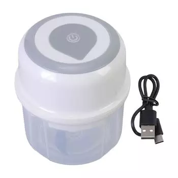 Мини Электрический Измельчитель Чеснока USB Перезаряжаемый Овощной Измельчитель Эффективный 250 мл Беспроводной Кухонный Комбайн для Орехов Лука