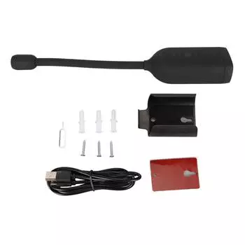 Мини камера безопасности 1080P 360 градусов Gooseneck двухсторонняя домофон 2000mAh беспроводная камера для помещений