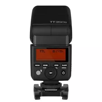 Мини-камера Godox TT350O с беспроводным TTL ЖК-дисплеем, регулируемой высокой скоростью, совместимой с техническим знаком соответствия, в комплекте со вспышкой, 2,4 ГГц