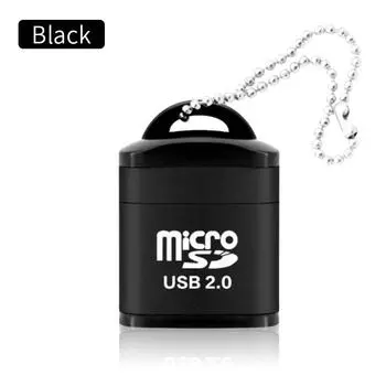 Мини-кардридер Micro SD Card USB 2.0 480 Мбит/с высокоскоростная память Tf для мобильного телефона
