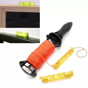 Мини-Карманная Линия Духовой Уровень Градиент Кирпичный Шнур Пузырьковая Вешалка Пластиковая Крышка