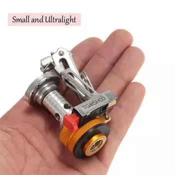 Мини-карманная уличная газовая бутан-пропановая канистра, походная плита, портативная портативная горелка