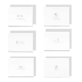 Мини-карта Walgadax 6 шт. + серый конверт 6 шт.