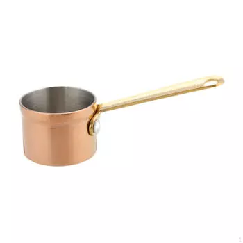 Мини-кастрюля из нержавеющей стали Многофункциональная кастрюля для приготовления пищи Сервировка 75ML