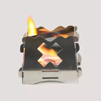 Мини-кемпинговый очаг, костер, съемная универсальная печь для гриля и барбекю, простая в сборке