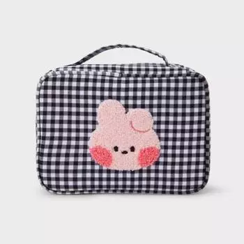 Мини-кемс в клетку Line Friends BT21 COOKY