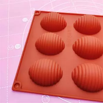 Мини-кексы Силиконовая круглая форма для кексов, печенья, помадки, противень для выпечки, антипригарный инструмент для приготовления пудинга на пару, форма для пончиков