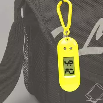 Мини-брелок электронный 2-цифровой подвесной электронный стол с часами стили студенческий брелок новый дисплей 2024 часы овальные часы