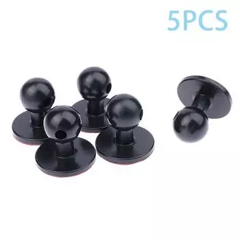 Мини-клеевой кронштейн для мобильного телефона с шаровой головкой диаметром 17 мм для автомобильного навигатора GPS-держатель для мобильного телефона универсальные аксессуары чёрный